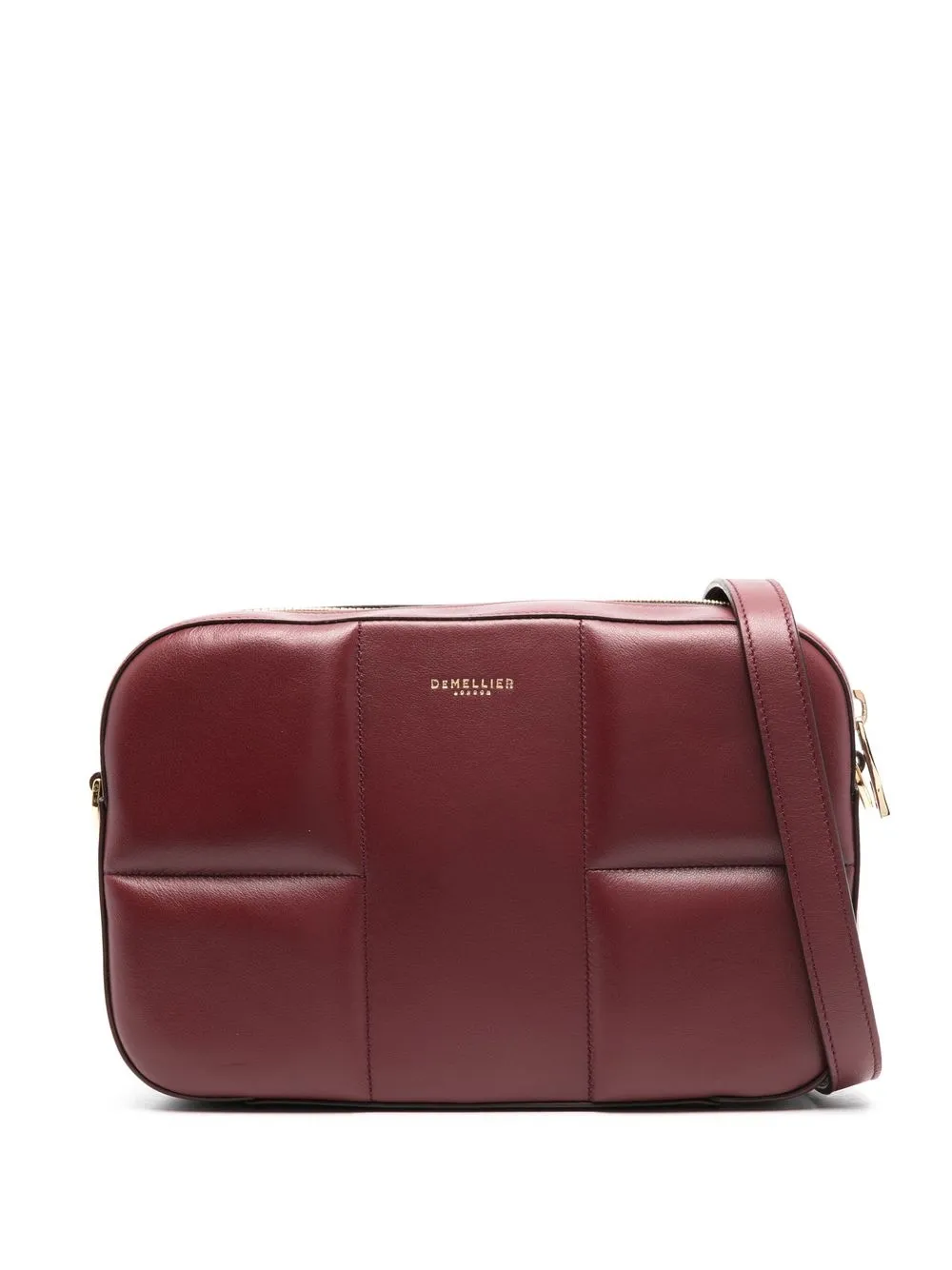 

Demellier bolsa crossbody capitonada mini - Rojo