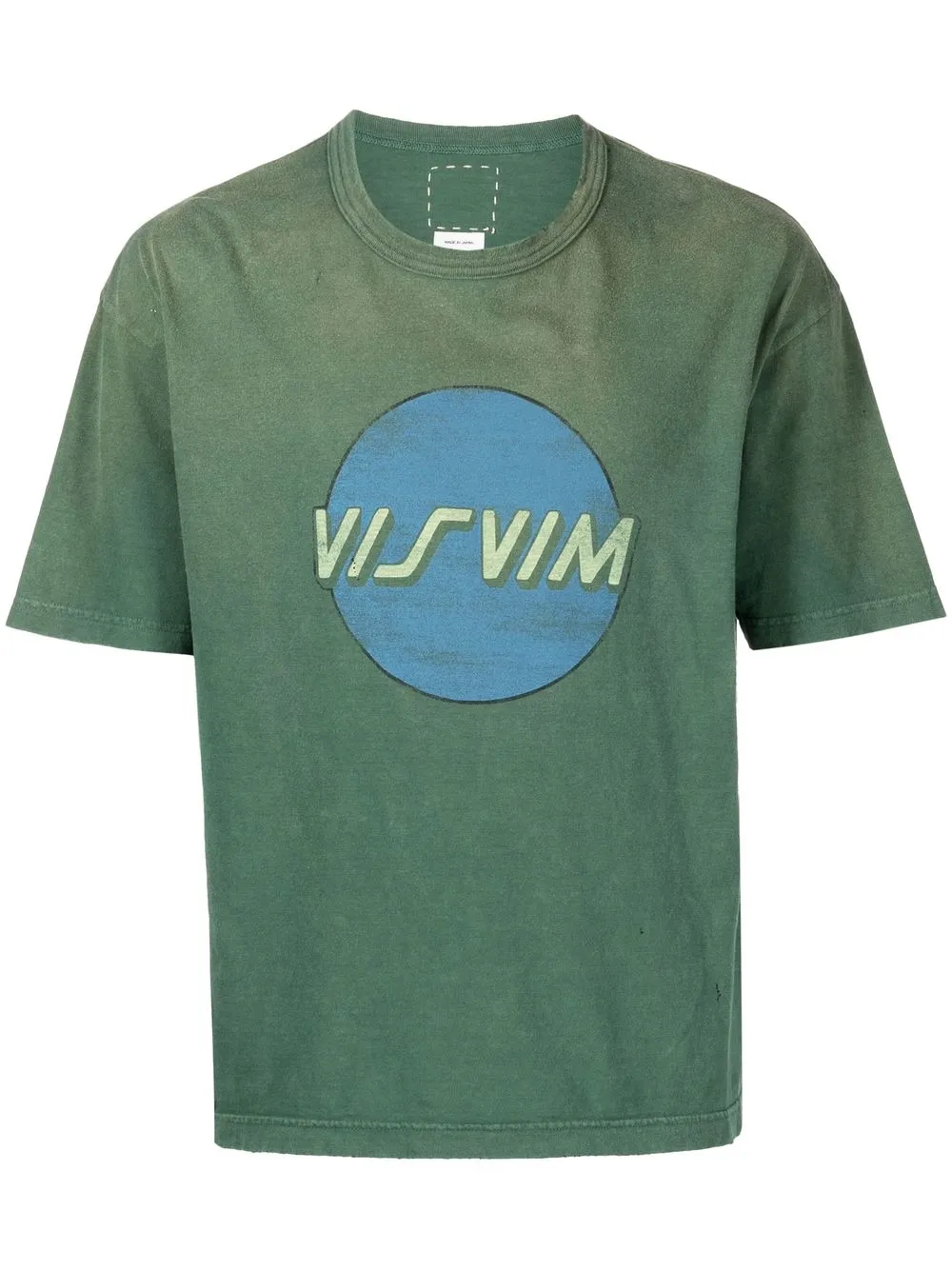 

visvim logo-print T-shirt - Green