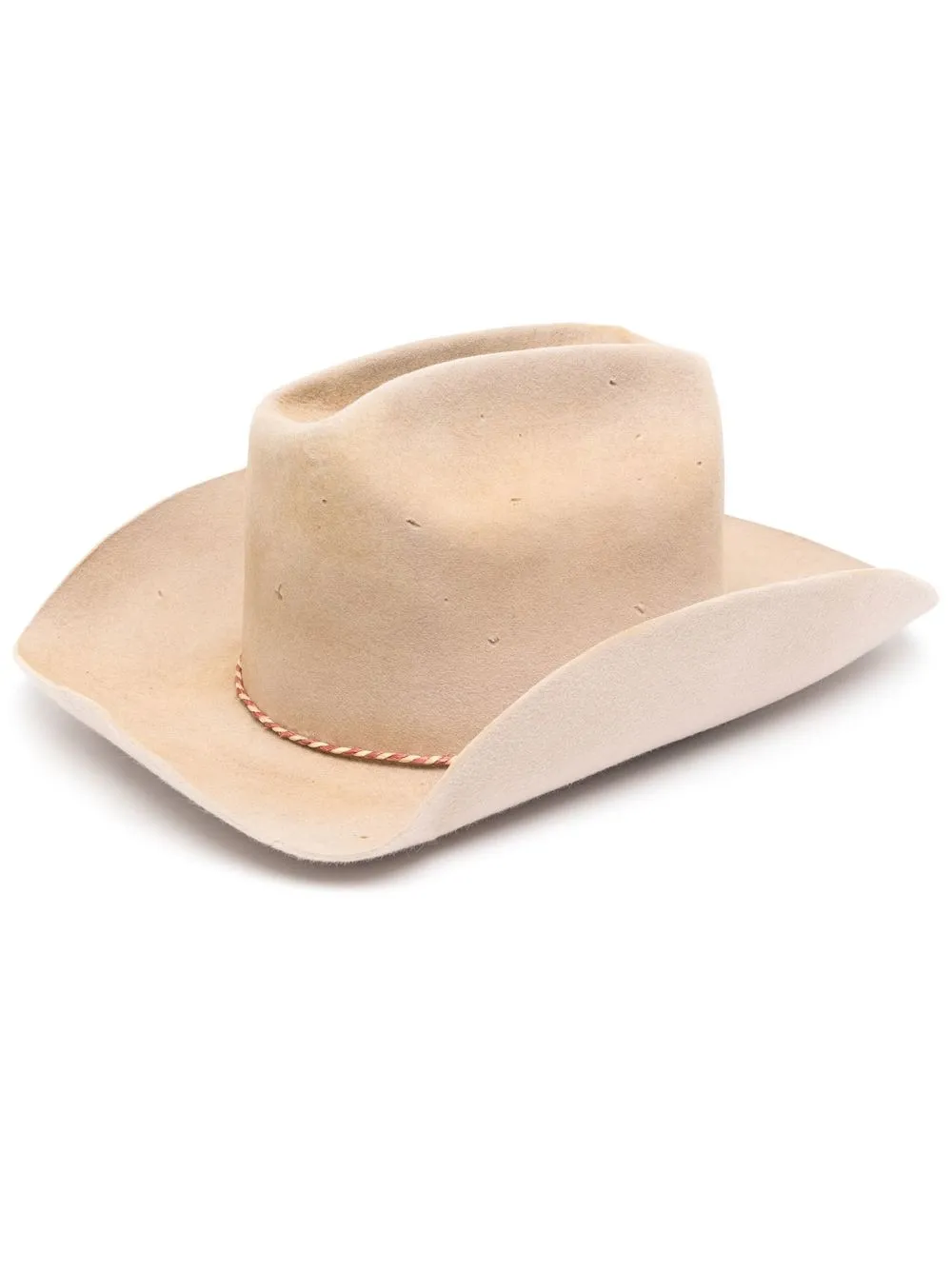 

visvim suede western-style hat - Brown