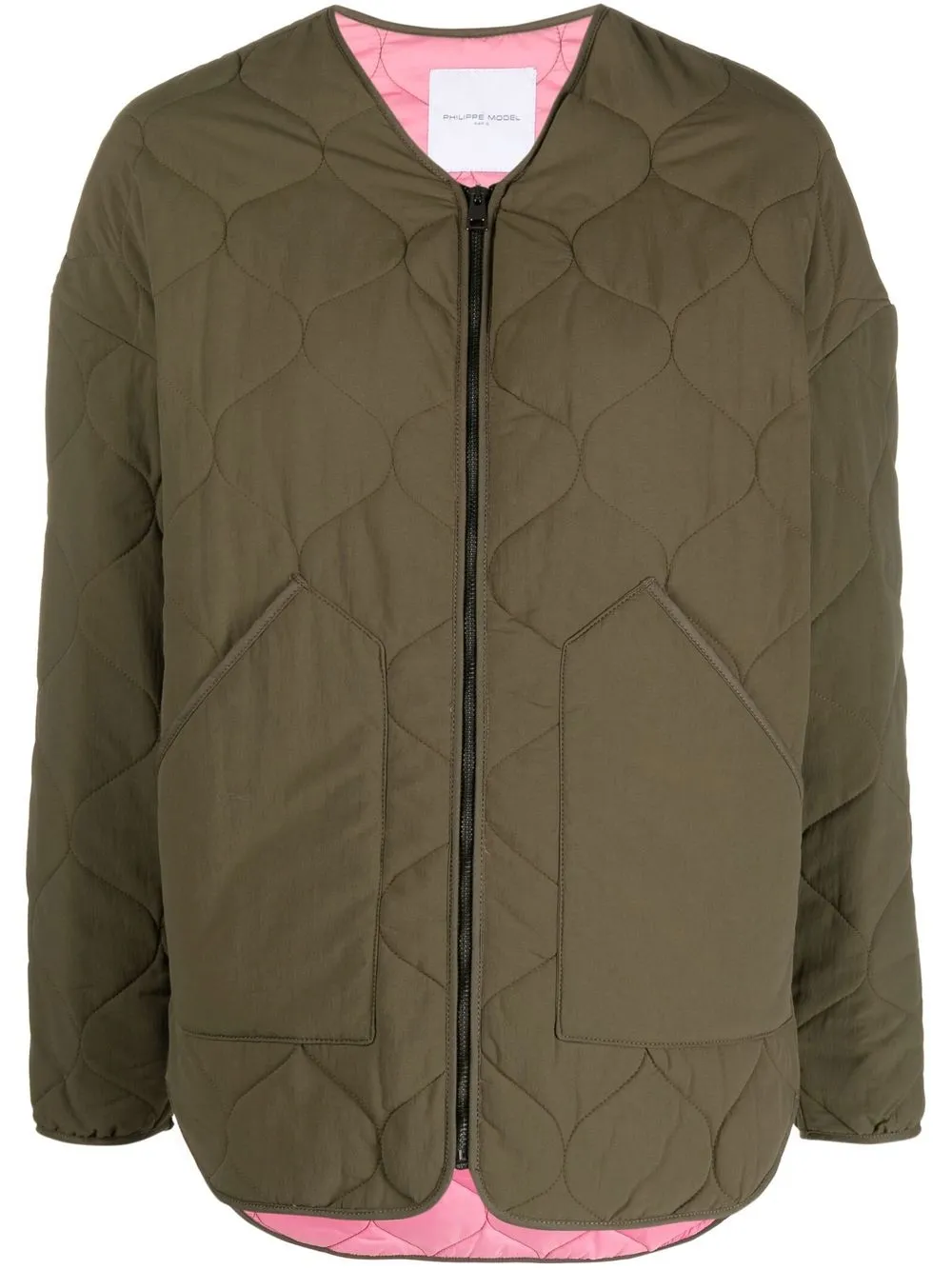 

Philippe Model Paris Grace quilted jacket - Green