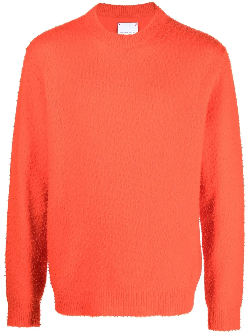 

Philippe Model Paris pilled crew neck jumper - Orange