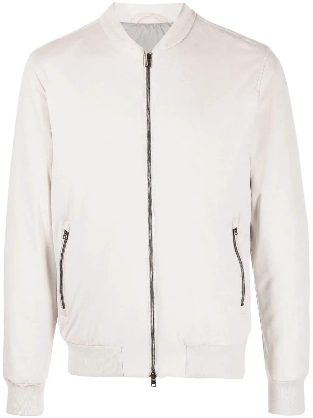 

Herno zip-up bomber jacket - Neutrals