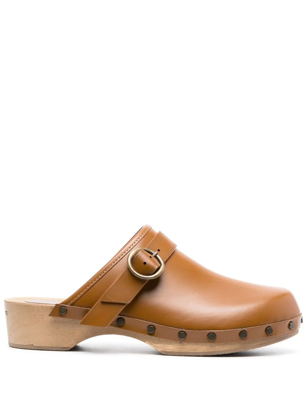 

Isabel Marant Thalie leather clogs - Brown