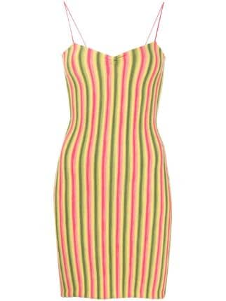 Gimaguas Striped spaghetti-strap Mini Dress - Farfetch