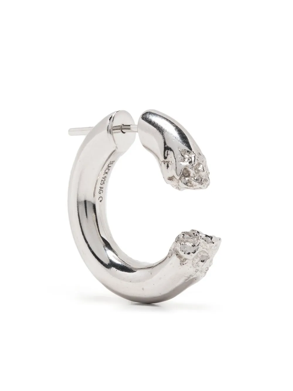 

Maria Black huggie stud earring - Silver