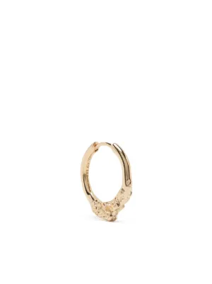 Maria Black Spring Bar Huggie | Gold | FARFETCH