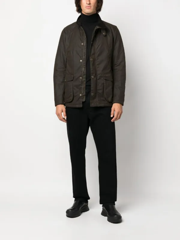 Barbour スナップボタン ジャケット | グリーン | FARFETCH JP