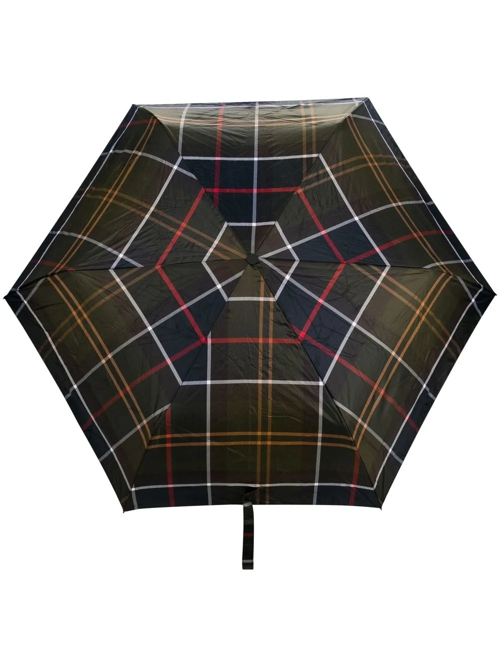 

Barbour tartan-check print umbrella - Blue