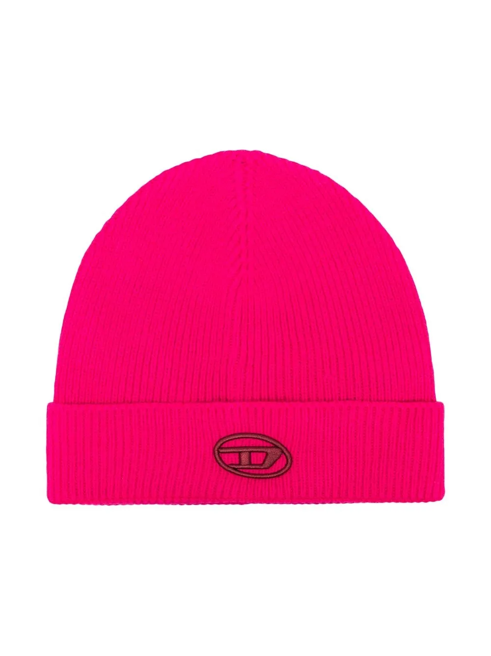 

Diesel Kids gorro con logo bordado - Rosado