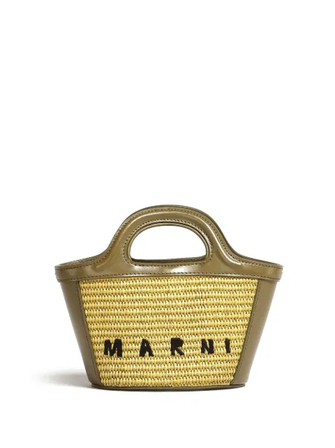Marni mini Tropicalia tote bag
