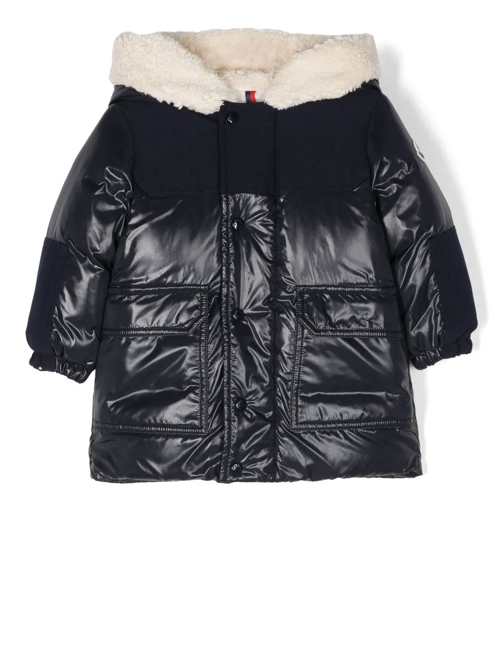 

Moncler Enfant chamarra Comil - Azul