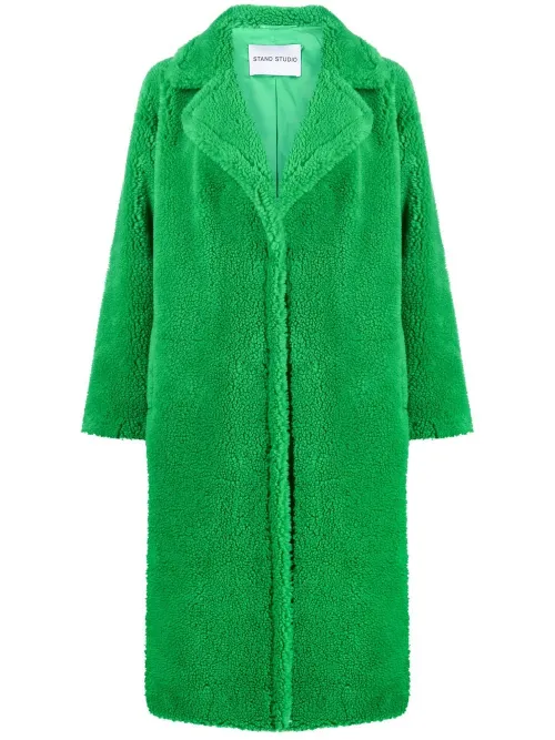 Manteau Maria à simple boutonnage - STAND STUDIO - Modalova