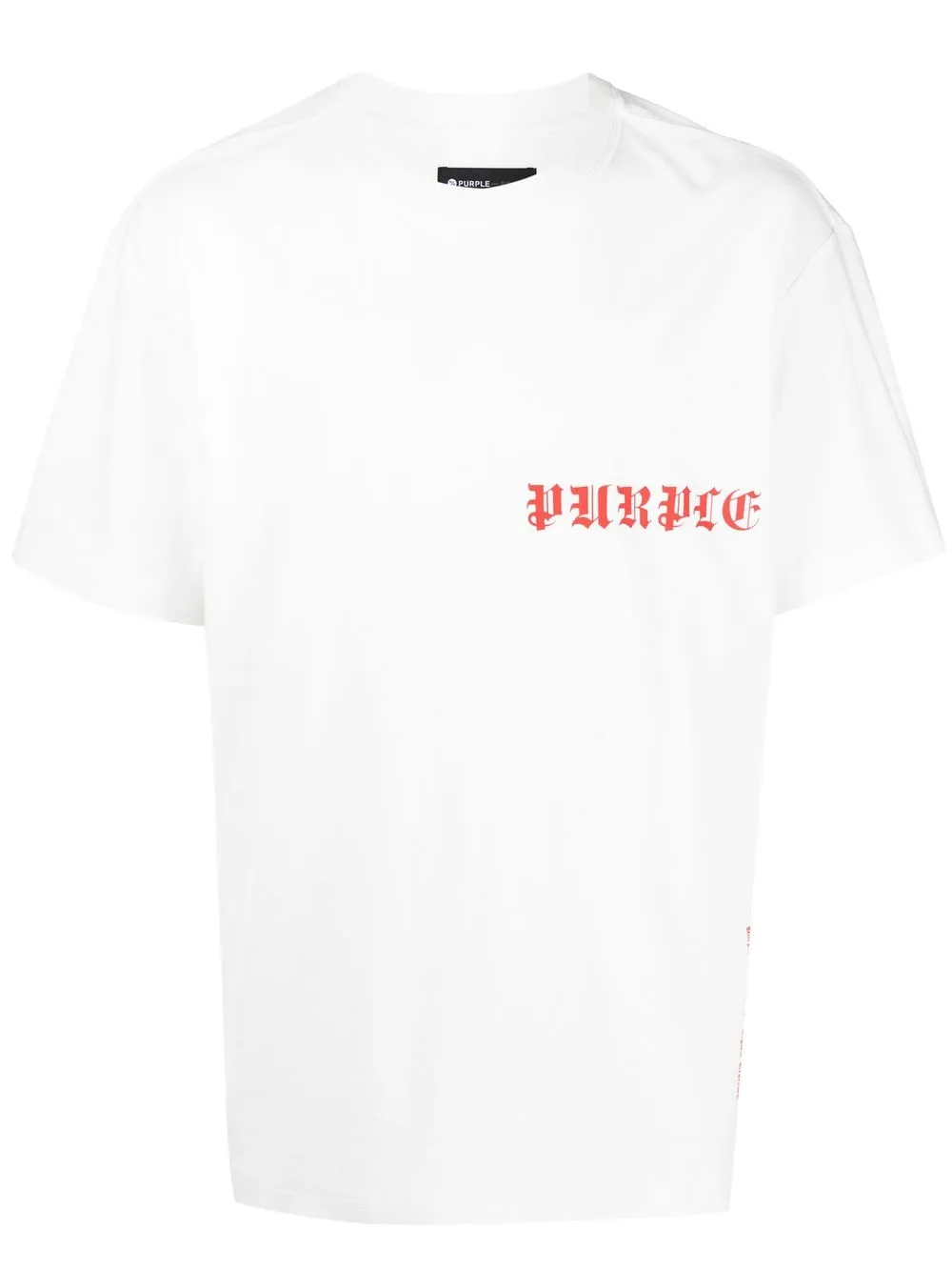 

Purple Brand Gothic Wordmark T-Shirt - White