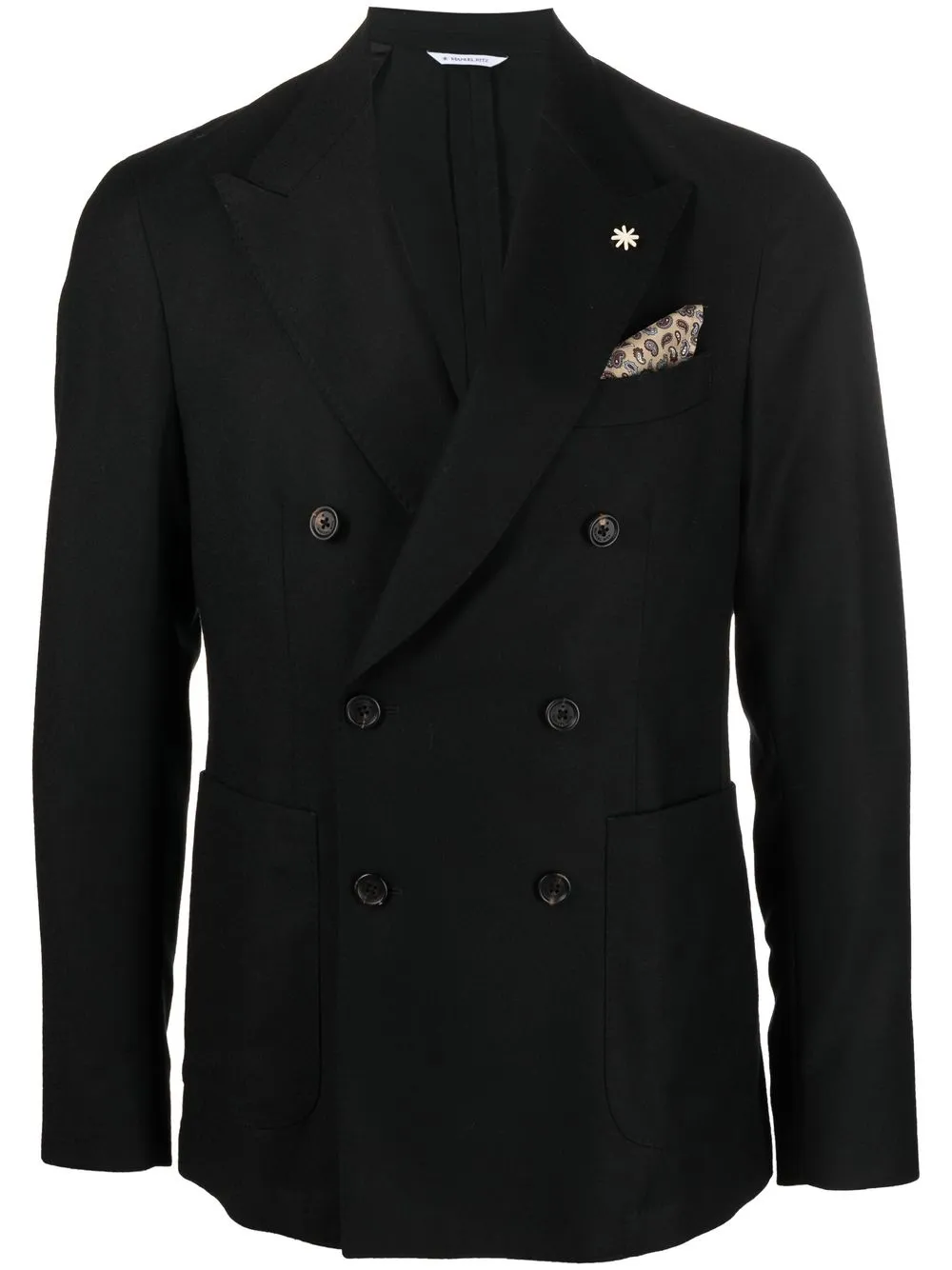 

Manuel Ritz double-breasted jacket - Black