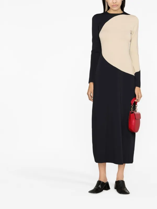 【送料 関税込】Tory Burch Bodycon faille midi dress stretch-faille-dress-front.