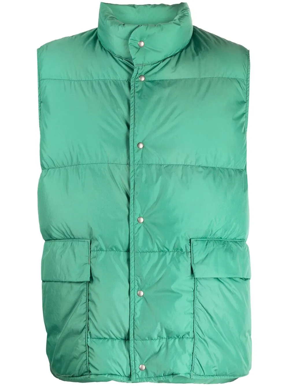 

visvim padded down gilet - Green