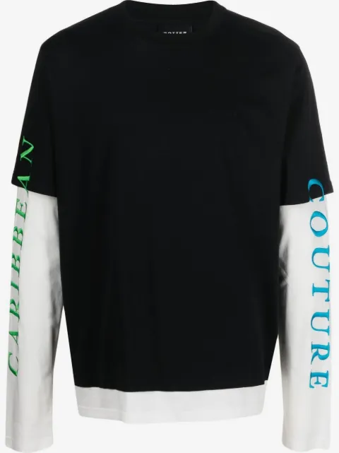 Botter logo print long sleeve T-shirt
