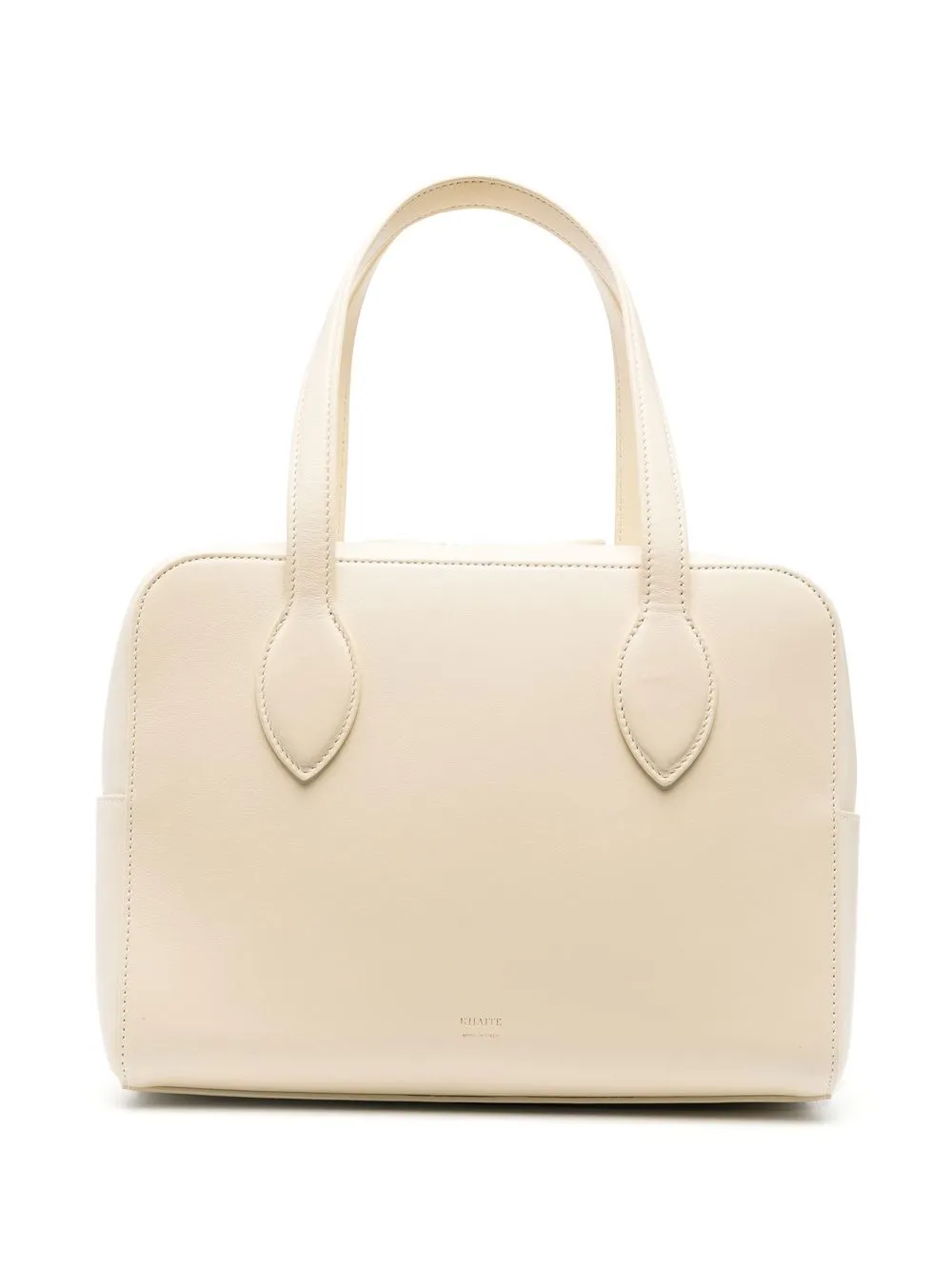 

KHAITE Maeve box tote bag - Neutrals