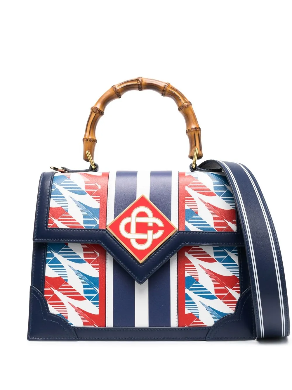 

Casablanca Jeanne top-handle bag - Blue