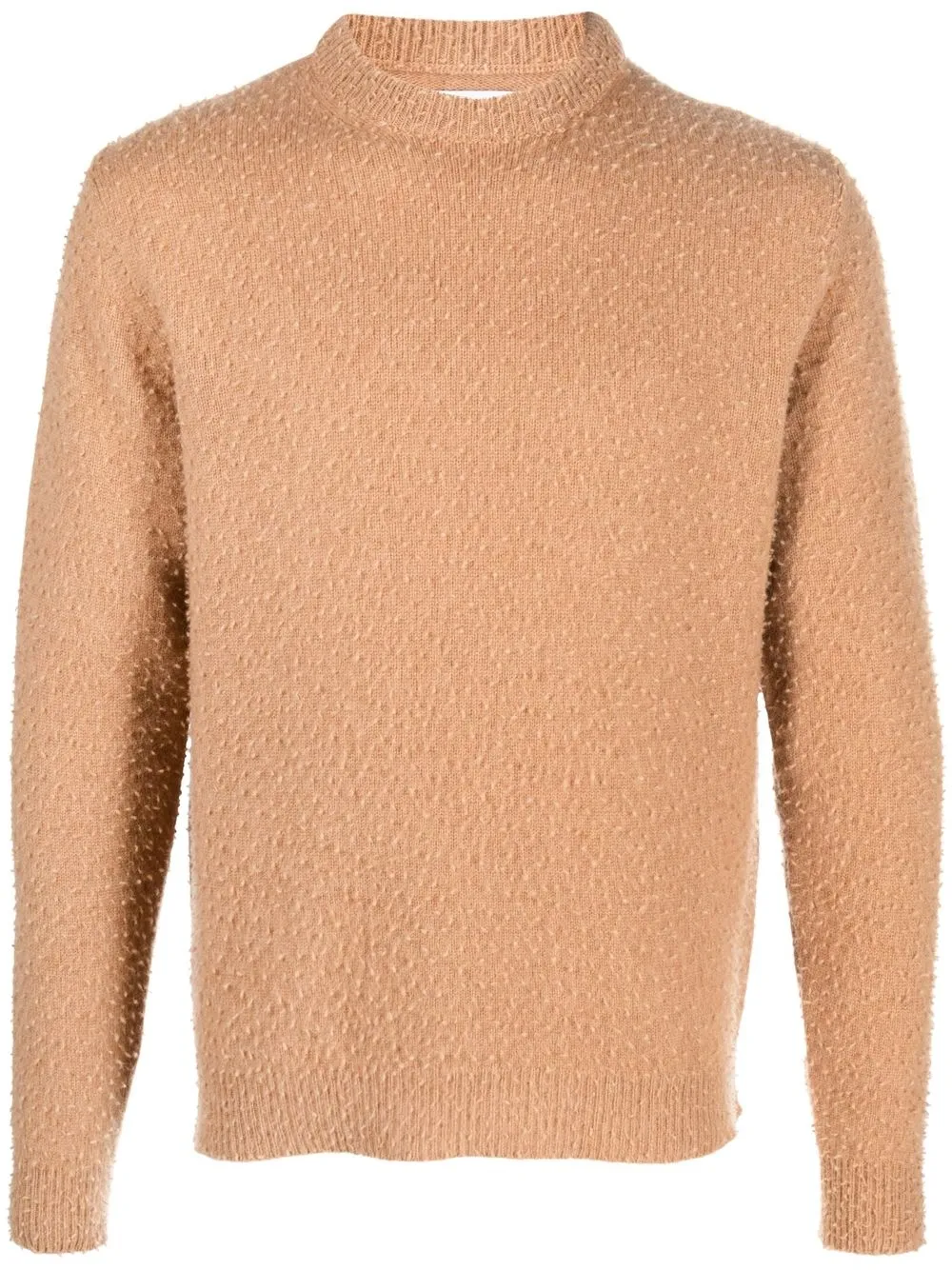 

Philippe Model Paris fleece-texture crew-neck sweater - Neutrals