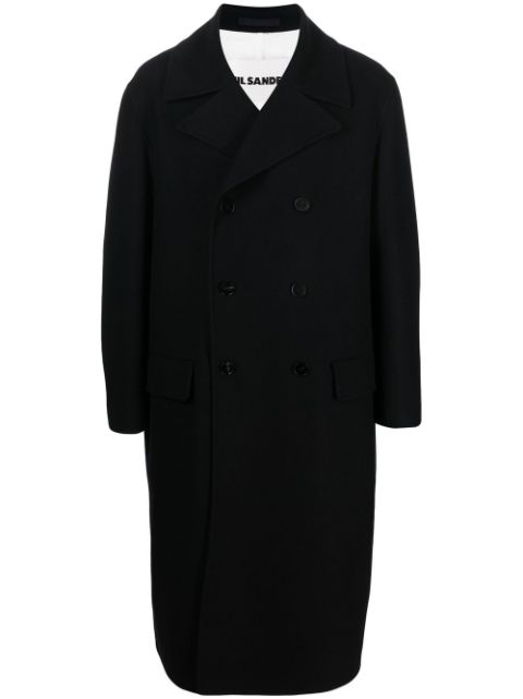 Jil Sander double-breasted cashmere coat