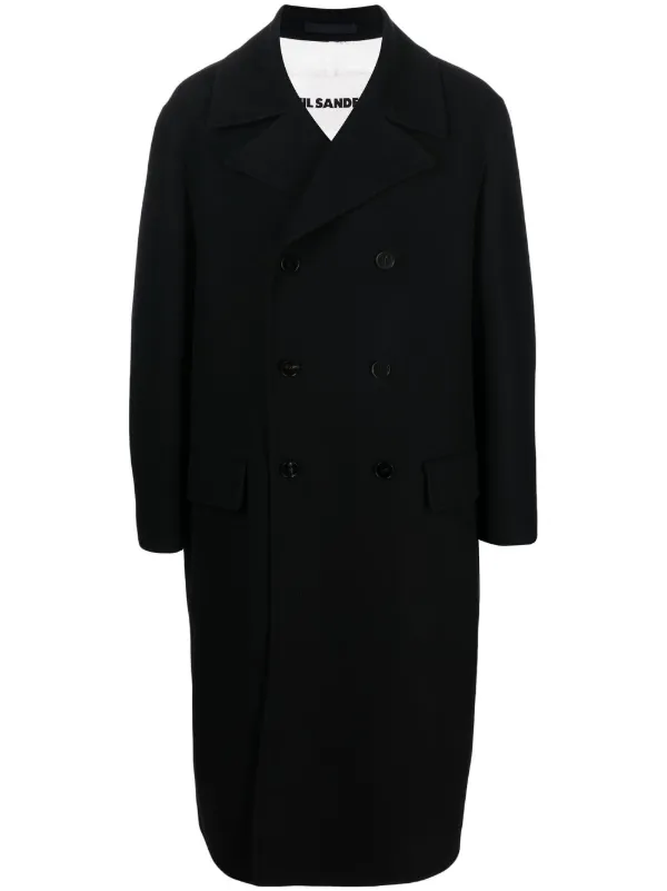 Jil Sander double-breasted Cashmere Coat - Farfetch