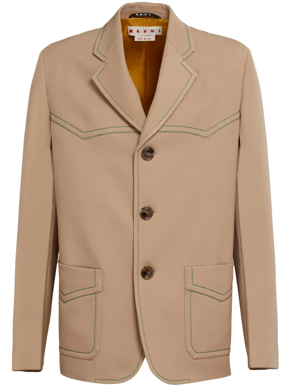 

Marni single-breasted jacket - Neutrals