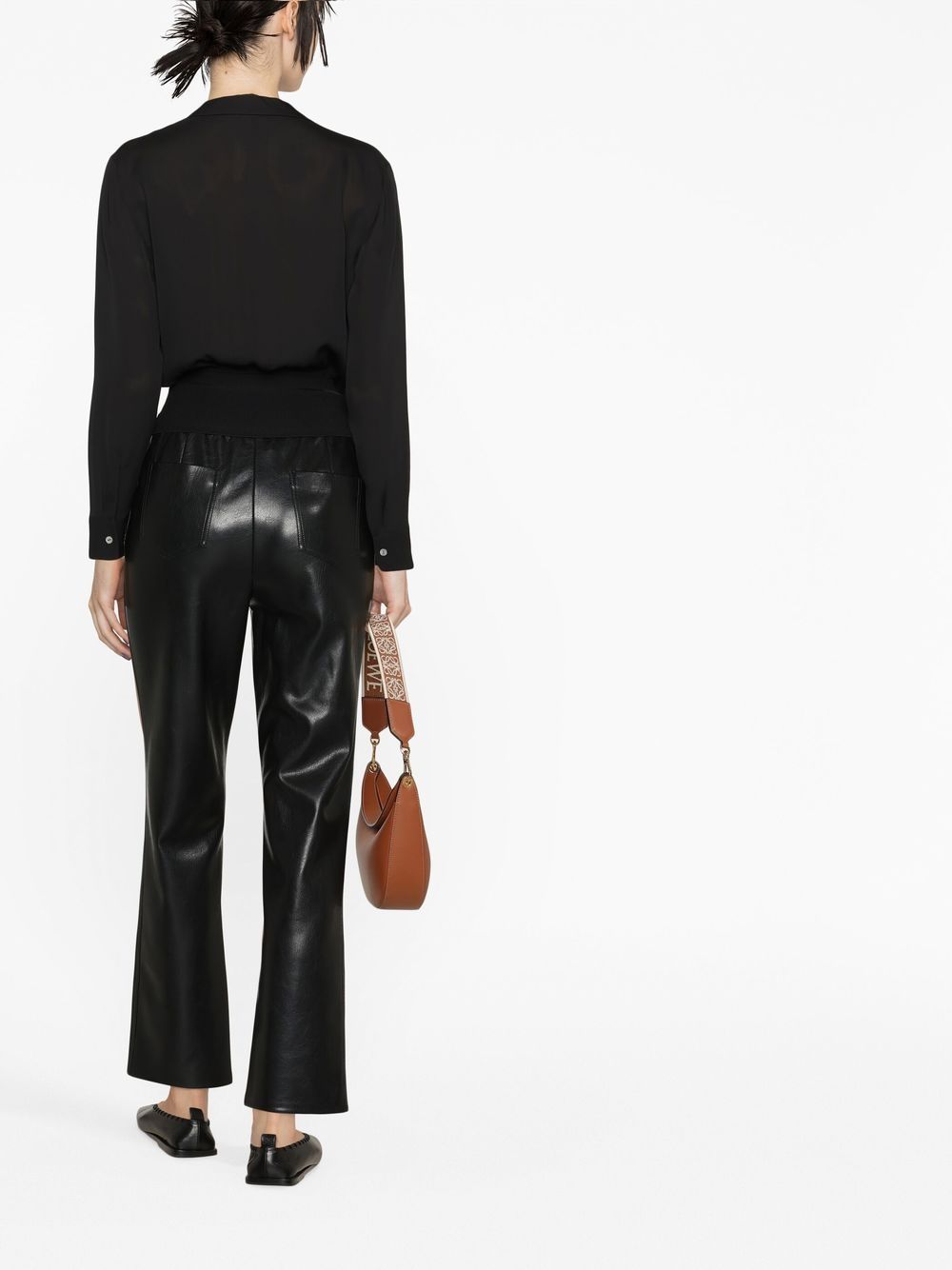 Theory Silk Wrap Blouse - Farfetch