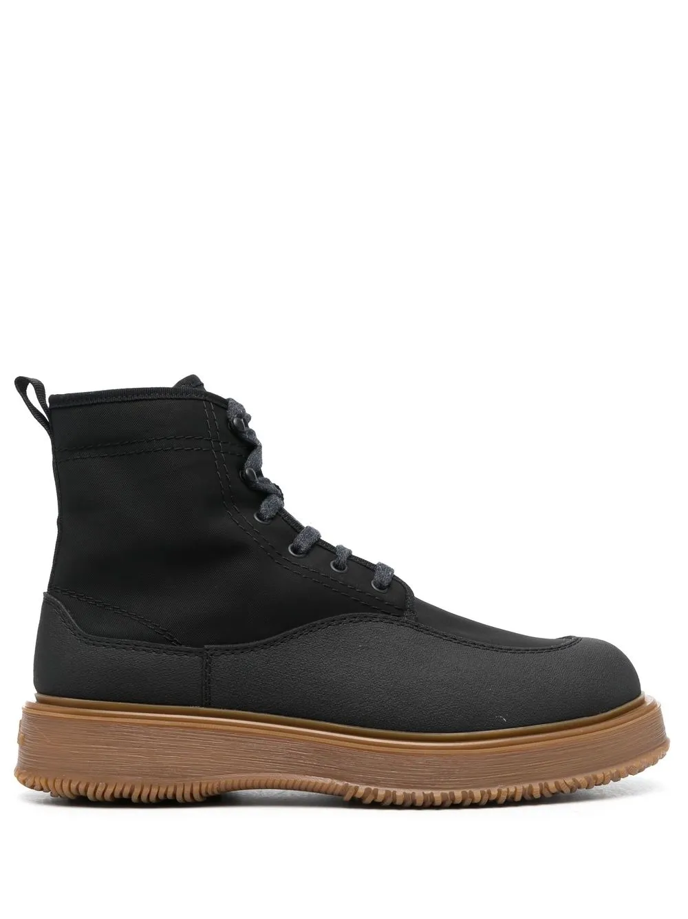 

Hogan chunky lace-up boots - Black
