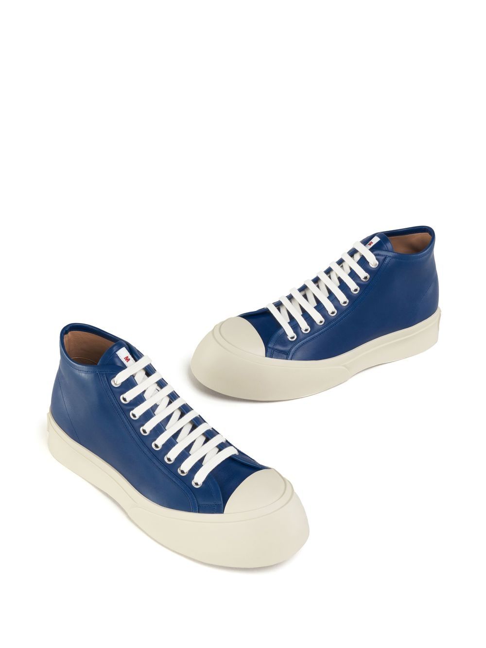 Marni leather mid-top sneakers Men