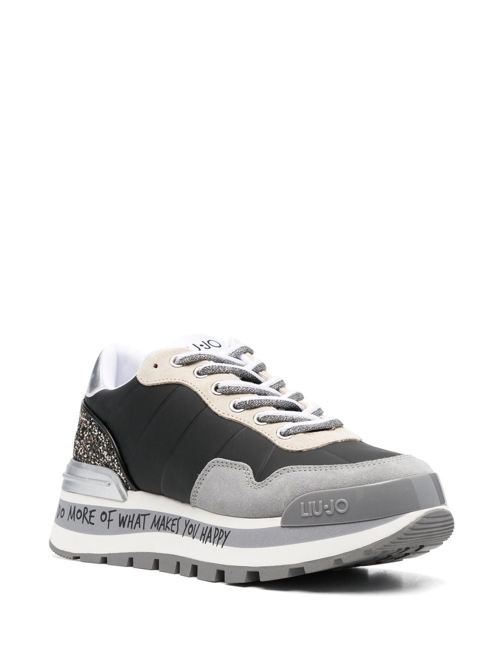 LIU JO glitter-detail low-top Sneakers - Farfetch