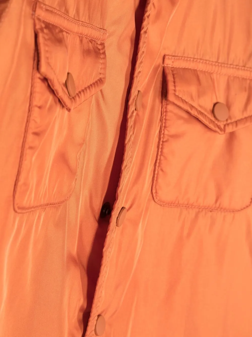  Aspesi Kids Leichte Iconic Hemdjacke   Orange 