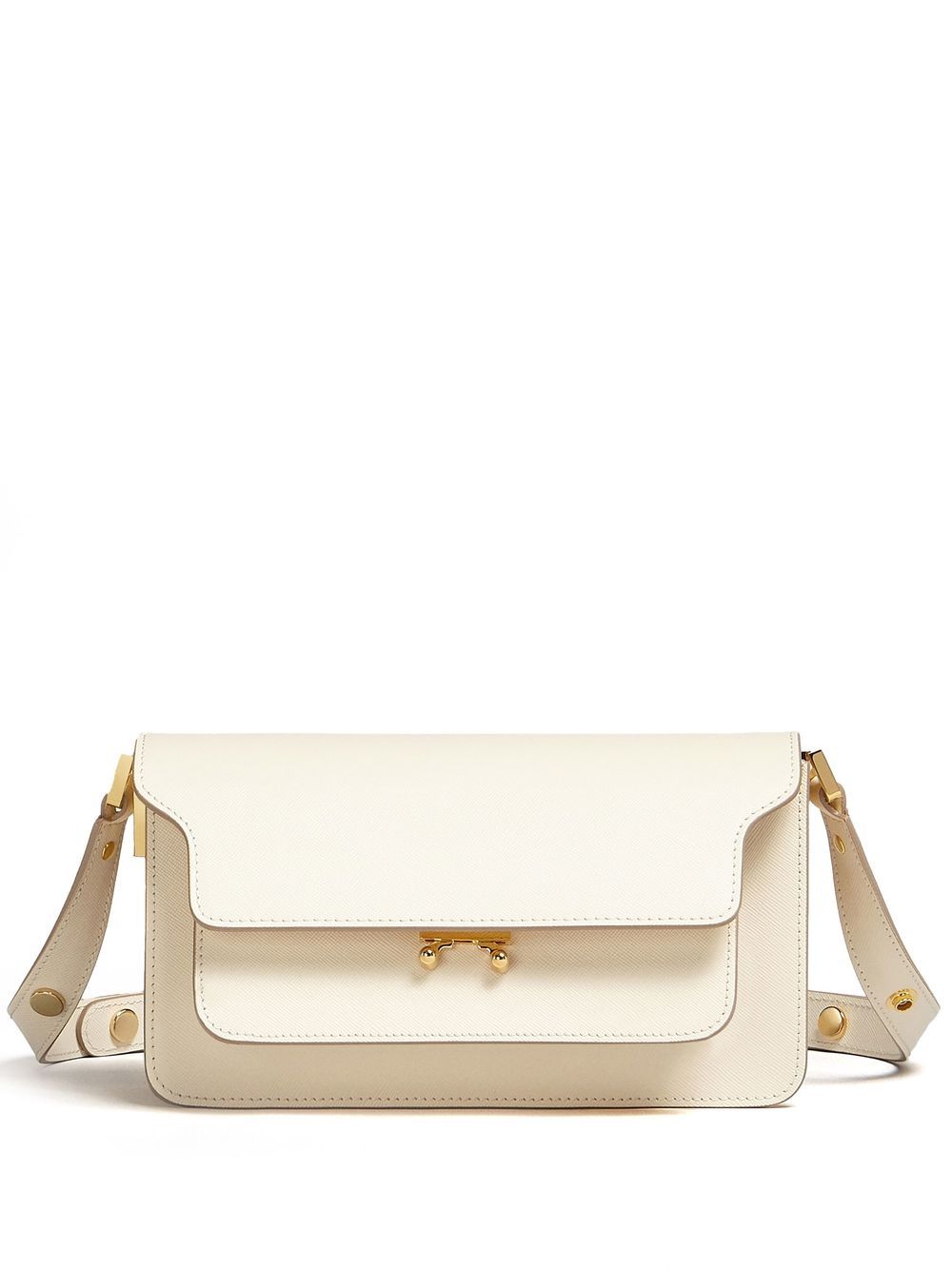 Marni Trunk Shoulder Bag - Neutrals