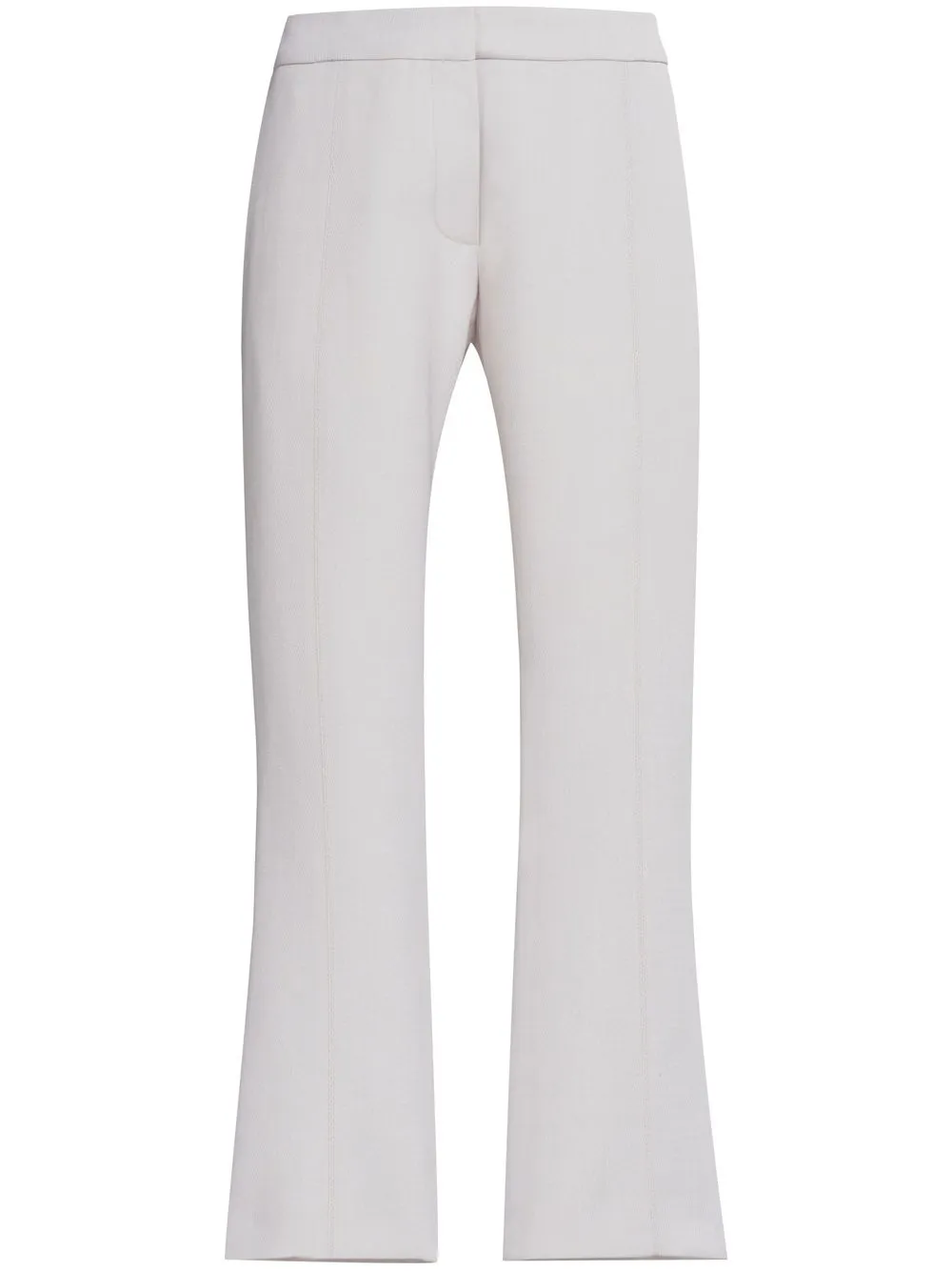 

Marni straight-leg kick-flare trousers - White