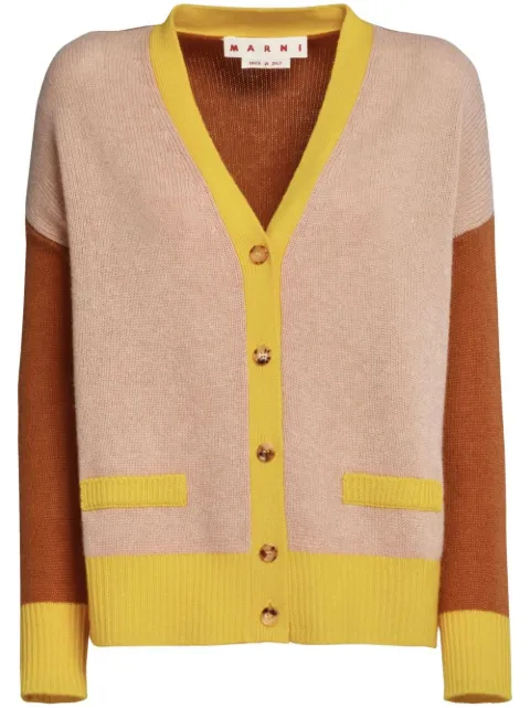 Marni cashmere colour-block cardigan