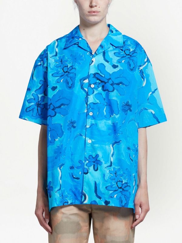 Louis Vuitton - Watercolor shirt and shorts on Designer Wardrobe