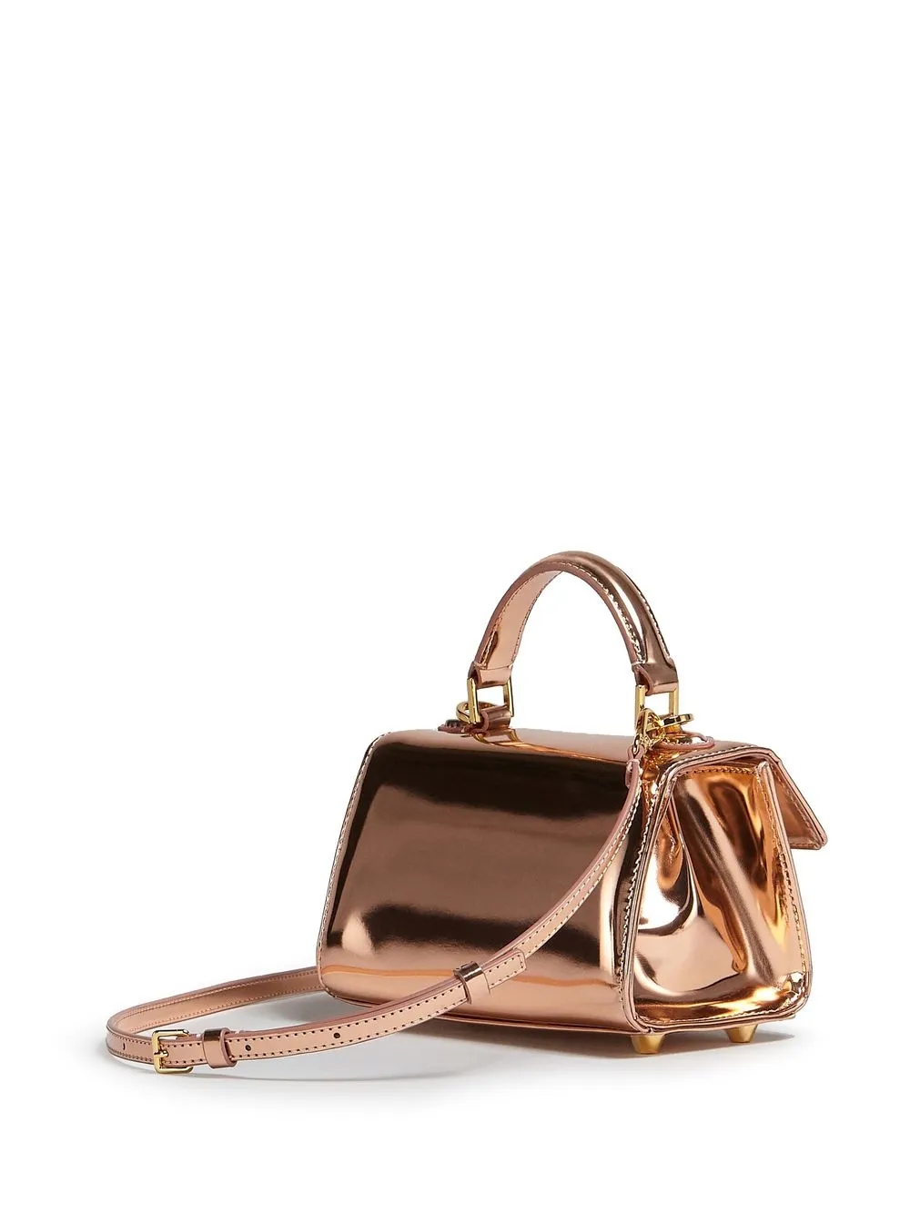 Marni Relativity leren handtas - Roze