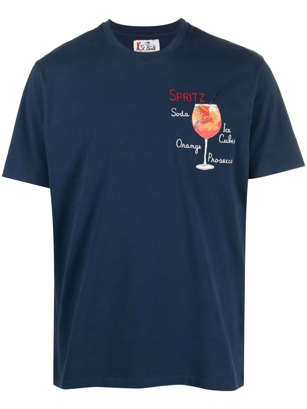 

MC2 Saint Barth Spritz graphic-print T-shirt - Blue