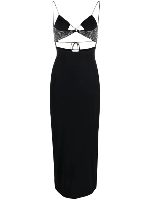 Amazuìn Hailey crystal-embellished dress