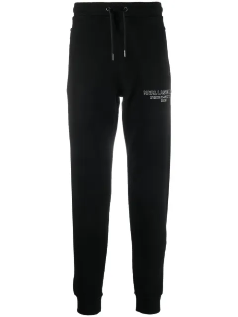 Karl Lagerfeld embossed-logo track pants