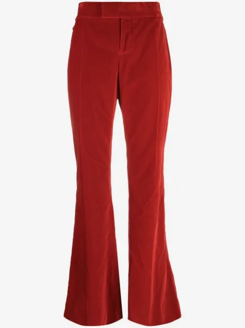 TOM FORD Calça bootcut de veludo
