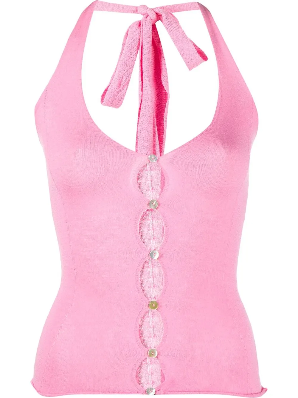 

Gimaguas top con cuello halter - Rosado