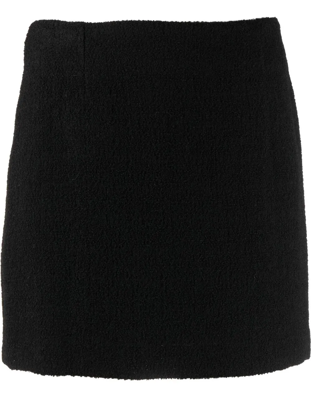 

Tagliatore textured A-line mini skirt - Black