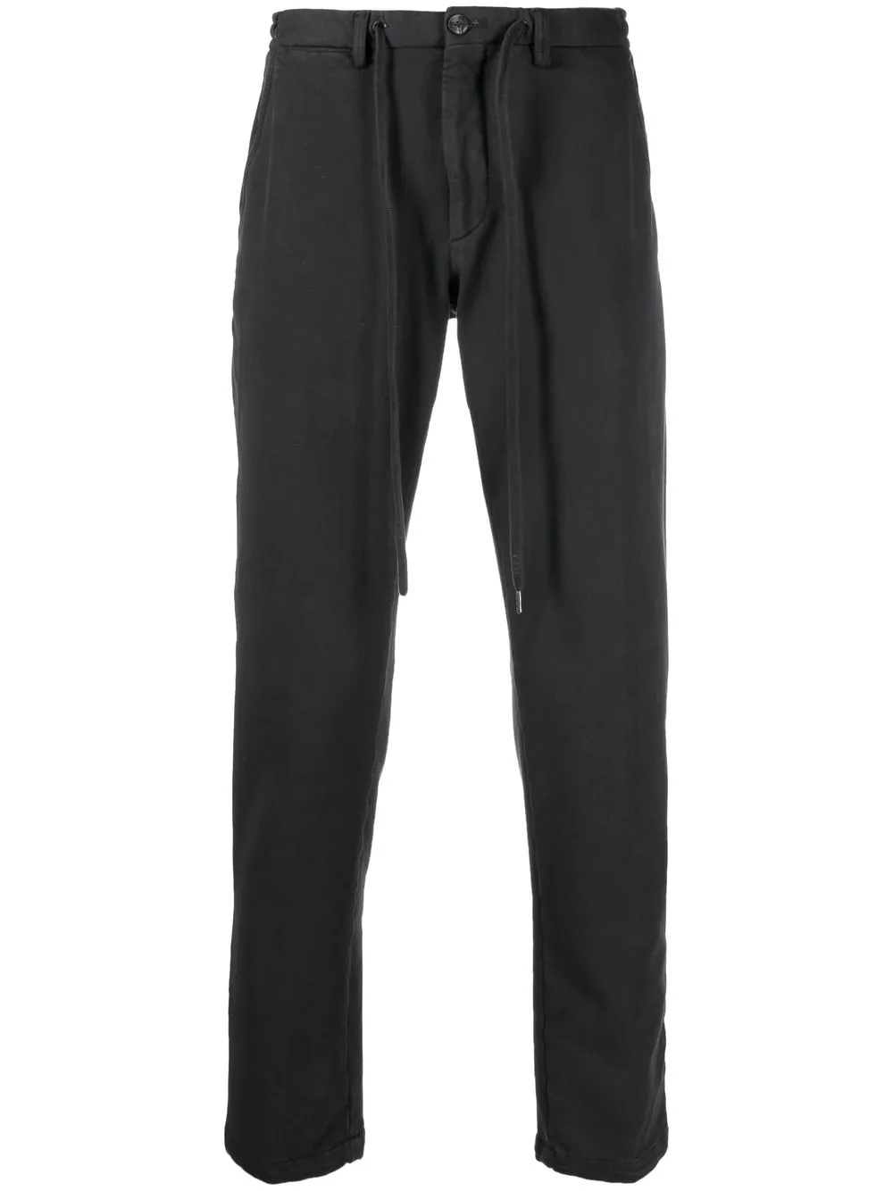 

Briglia 1949 pantalones tapered con cordones en la pretina - Gris