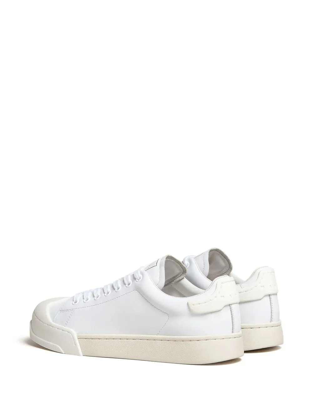 Shop Marni Dada Bumper Low-top Sneakers In 白色