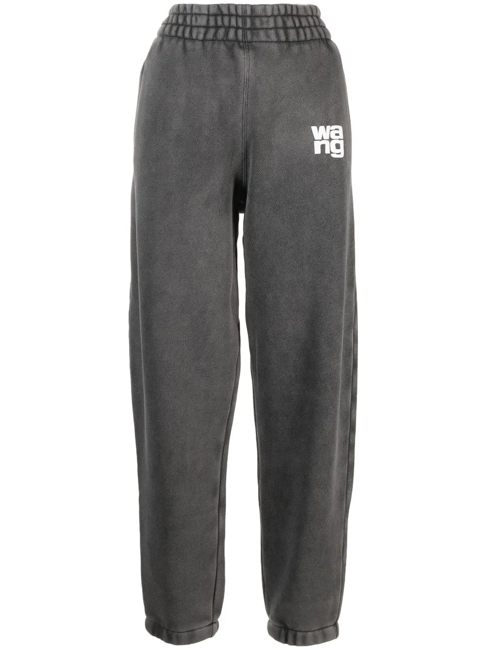 

Alexander Wang pants con logo estampado - Gris