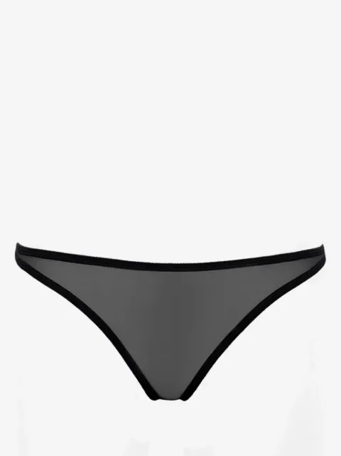 ERES Promesse sheer mesh tanga briefs