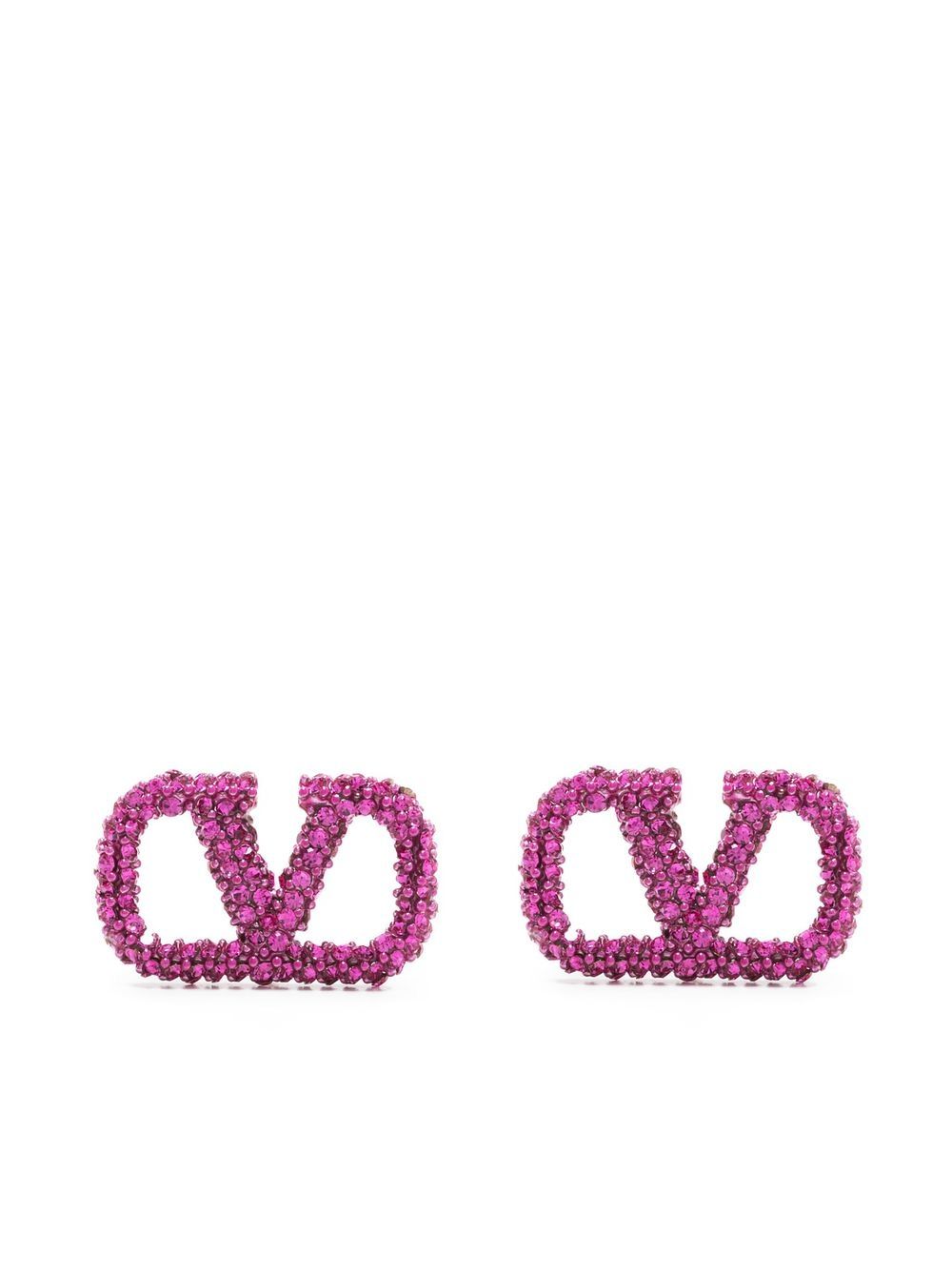 

Valentino Garavani aretes VLogo - Rosado