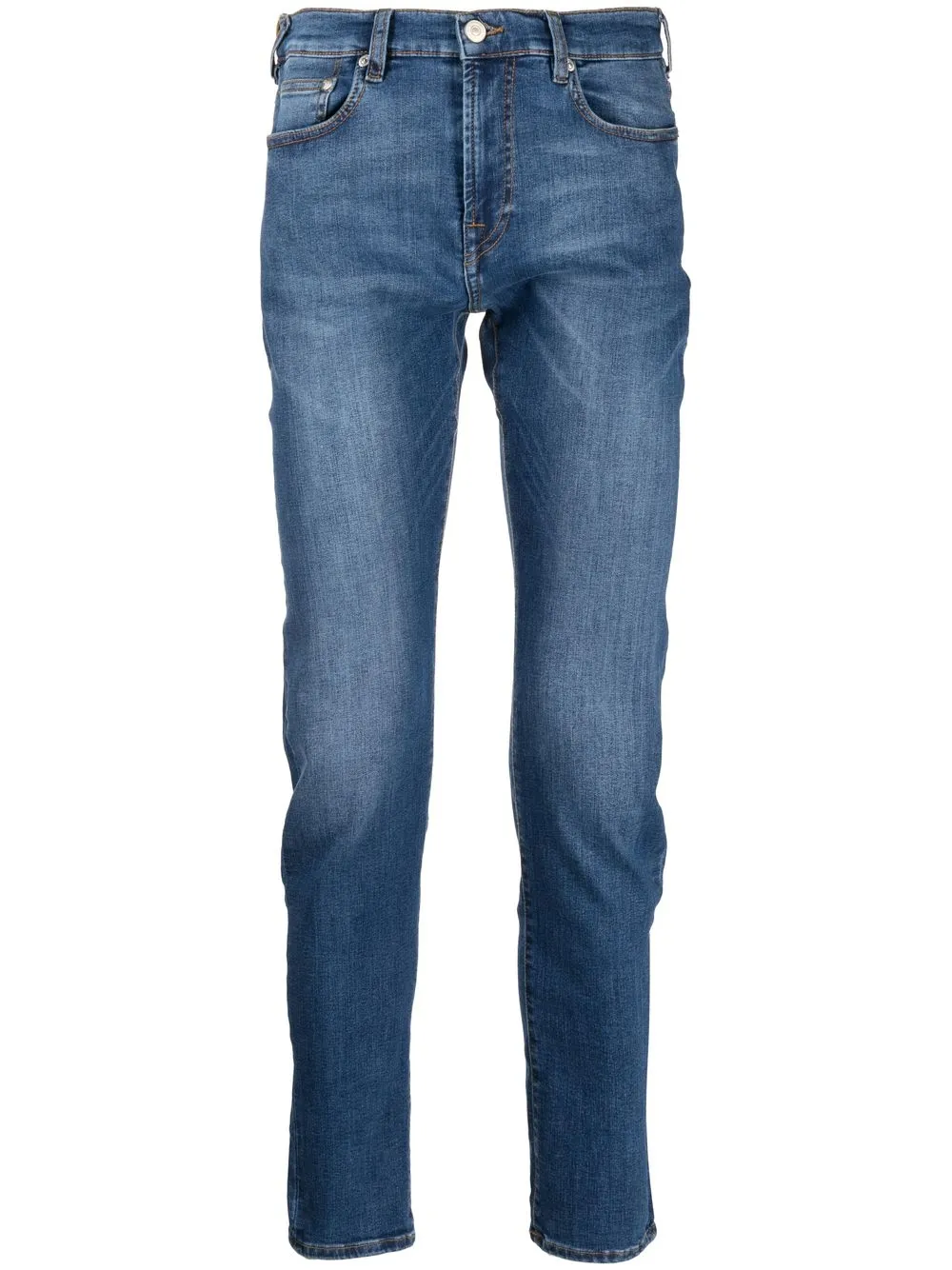 

PS Paul Smith jeans slim con tiro medio - Azul