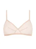 ERES Bel sheer tulle triangle bra - Neutrals